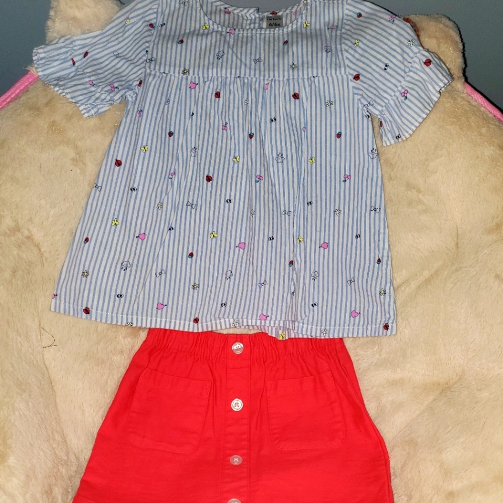 Matching skirt set